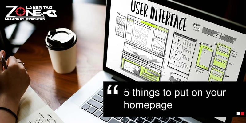 Homepage, website tricks