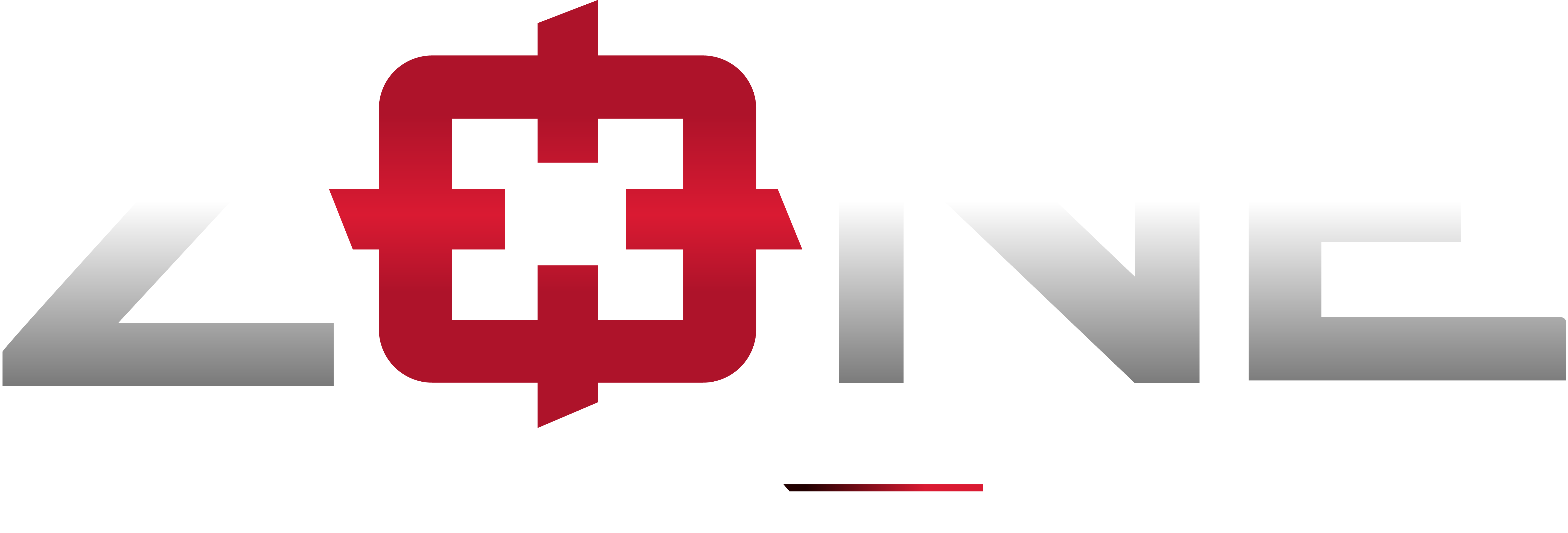 ZONE logo white phaser